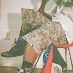 Tiger Camo Moon Shorts